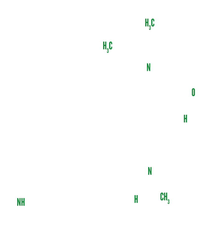 LSD-Molekül