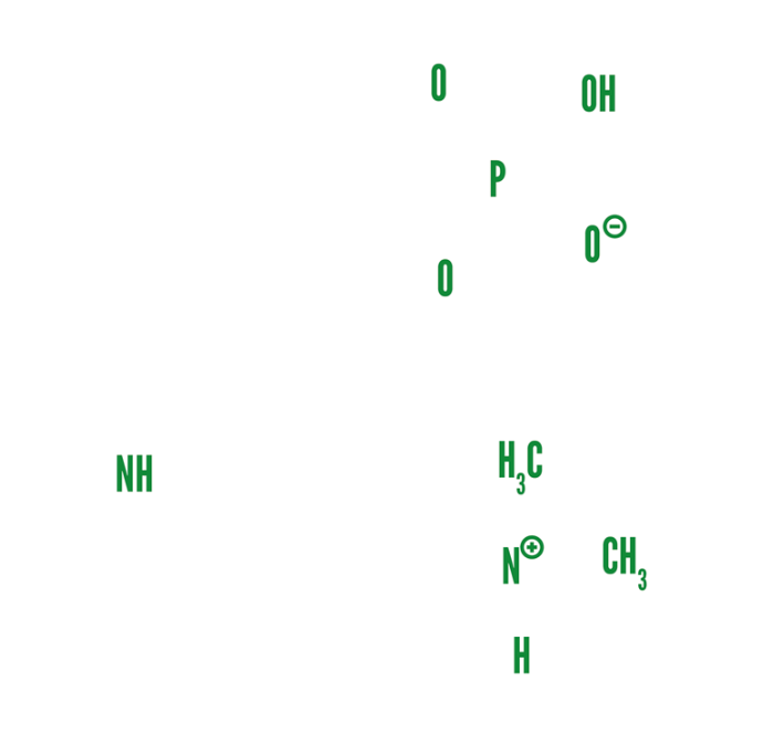 Psilocybin-Molekül